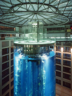 Самый необычный аквариум в мире "Аквадом"