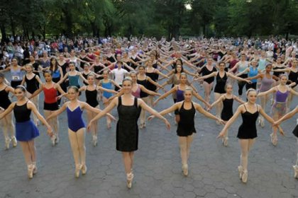 Мировой рекорд в балете