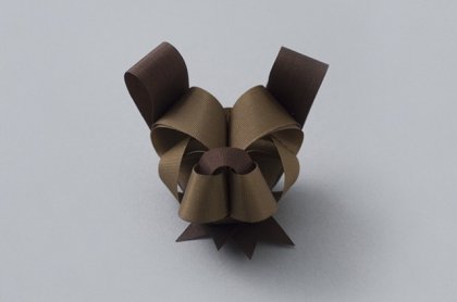 Оригами из ленты