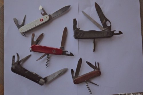 Изготовление швейцарских армейских ножей