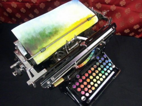 Цветная печатная машинка