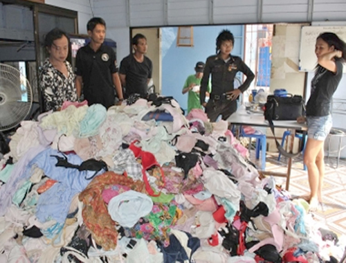 Тайландец украл 10000 пар нижнего белья