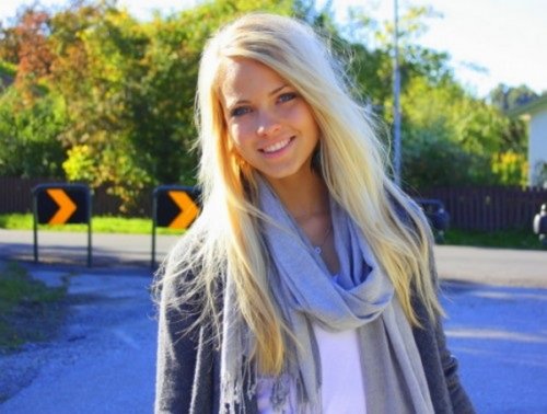 Самая красивая блоггерша Норвегии