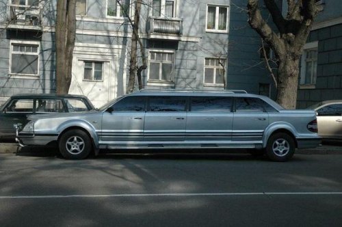 Шикарный украинский лимузин