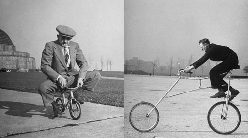 Велосипеды необычных конструкций из прошлого