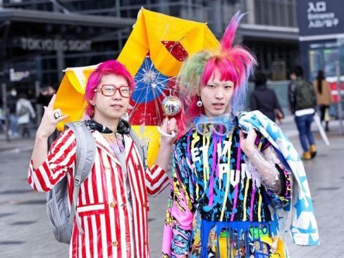 Японские модники и модницы (35 фото)