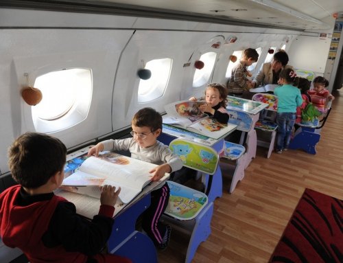 Детский садик для будущих летчиков