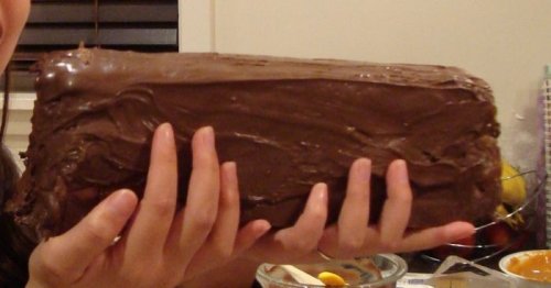Как приготовить гигантскую шоколадку мечты (12 фото)