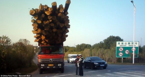 Перевозка грузов в Китае (23 фото)