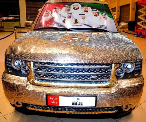 Стайлинг автомобилей по-арабски, или Подарок Родины (23 фото)