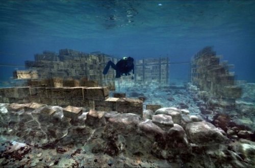 10 Невероятных руин, погружённых под воду