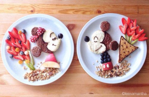 Завтраки для дочерей от креативной мамы (29 фото)