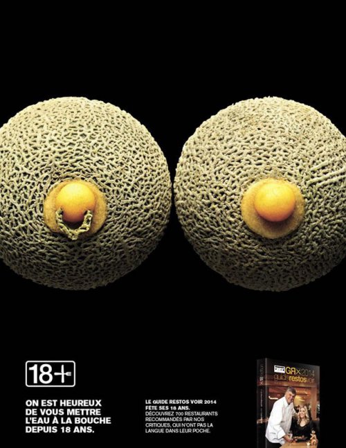 Рекламная кампания ресторанного гида в стиле foodporn (5 фото)