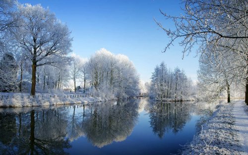 Восхитительные зимние пейзажи (14 фото)