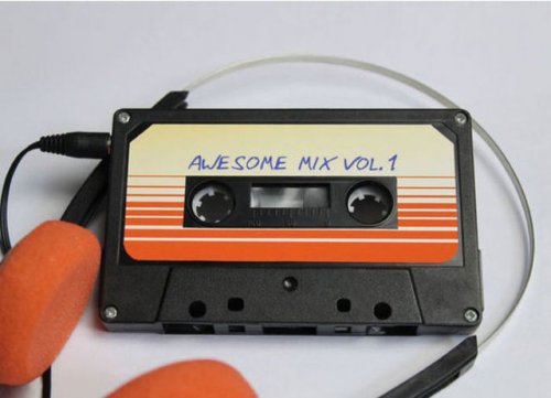 MP3-плейер в ретро-стиле из аудиокассеты (14 фото)