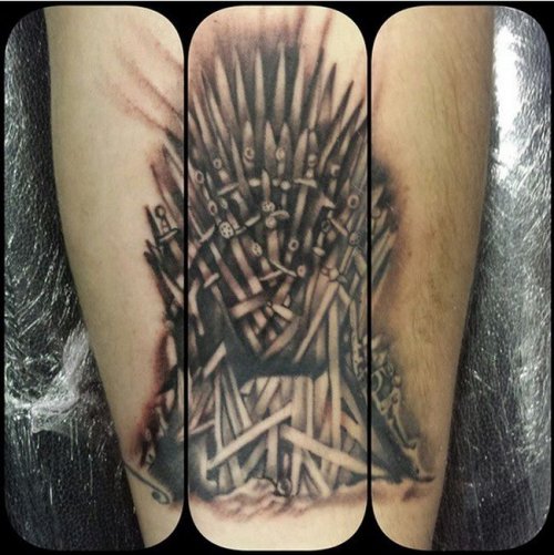 Татуировки на тематику "Игры престолов" (27 фото)