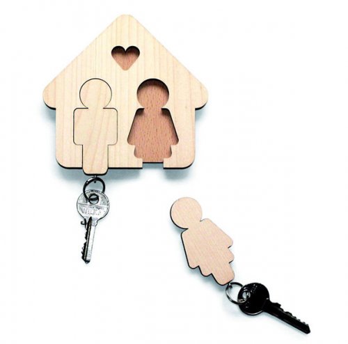 Прикольные и оригинальные держатели для ключей (15 фото)