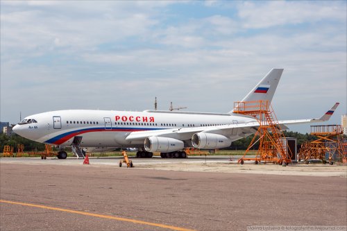 Новый Ил-96 для Управделами президента РФ (6 фото)