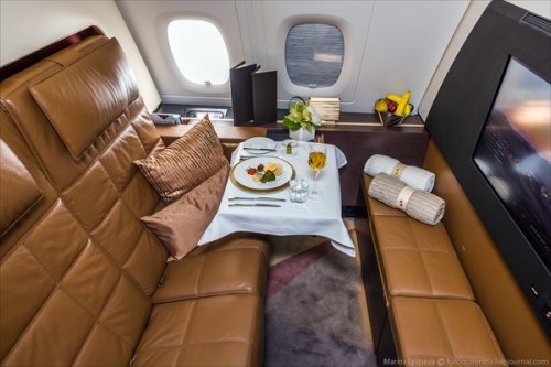 Airbus A380 авиакомпании Etihad Airways для самого роскошного авиаперелёта (18 фото)