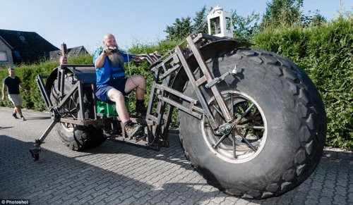 В Германии построили велосипед-тяжеловес (8 фото + видео)