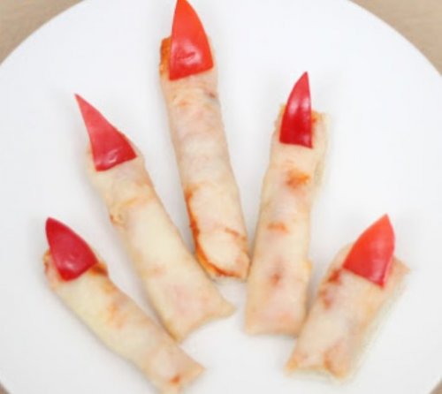 Блюда в виде отрезанных пальцев на Хэллоуин (10 фото)