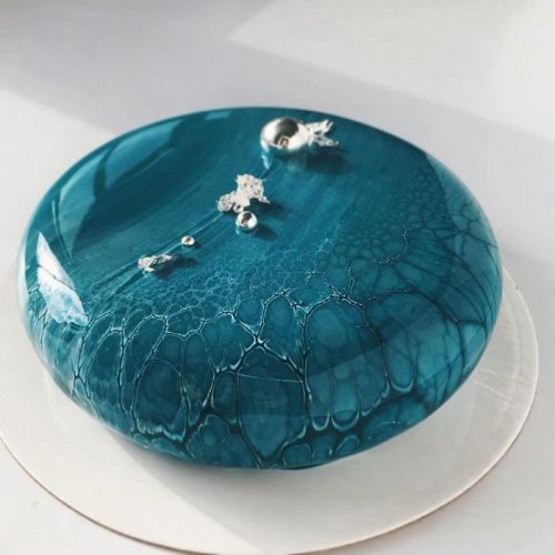 Зеркальные торты-муссы от Ксении Пенкиной (10 фото)