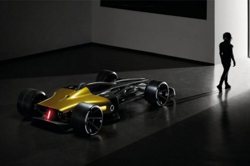 Концепт болида Формулы-1 от Renault (16 фото + видео)