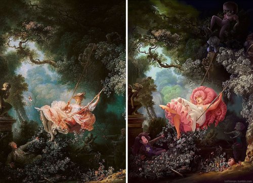Художник преобразил классические картины для настоящих гиков (7 фото)