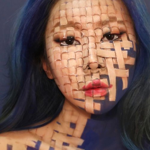 Невероятный макияж с оптическими иллюзиями от Дайн Юн (13 фото)