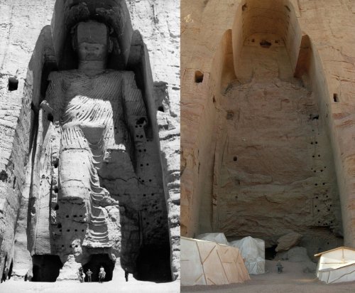 Бамианские статуи Будды, которых мир лишился навсегда (11 фото)