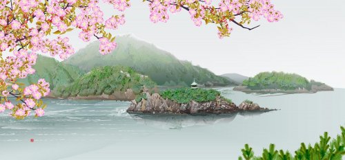 Пейзажи Тацуо Хориути, нарисованные в… Excel (8 фото + видео)