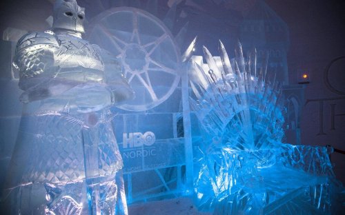 В Финляндии построили ледяной отель по мотивам "Игры престолов" (16 фото)