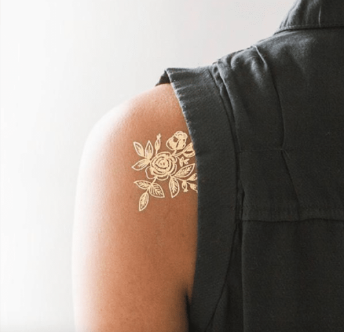 Временные татуировки для людей, которые не решаются на перманентные тату (24 фото)