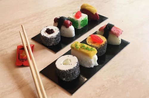Джелато в виде суши и роллов — новый вкусный тренд этого лета (9 фото)