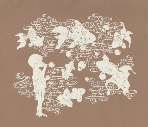 Изящные бумажные шедевры, созданные художницей Канако Абе (11 фото)