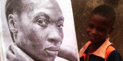Гиперреалистичные рисунки 11-летнего художника из Нигерии (6 фото)