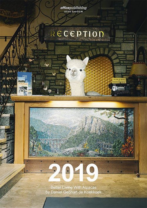 Прелестный календарь на 2019 год с альпака, живущими роскошной жизнью (13 фото)