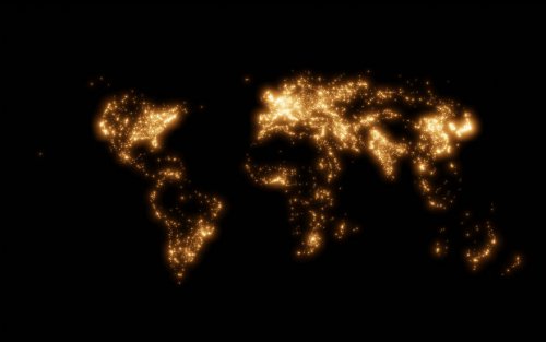 Карты мира от Питера Этвуда, которые знакомят с инфраструктурой нашей планеты (5 фото)