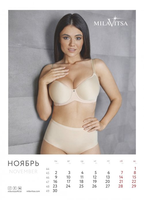 В брендовом календаре от Milavitsa на 2020 год снялись не только модели, но и обычные женщины (13 фото)