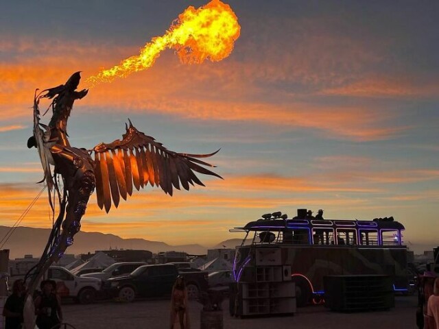 Фестиваль Burning Man-2022. Часть 1 (37 фото)