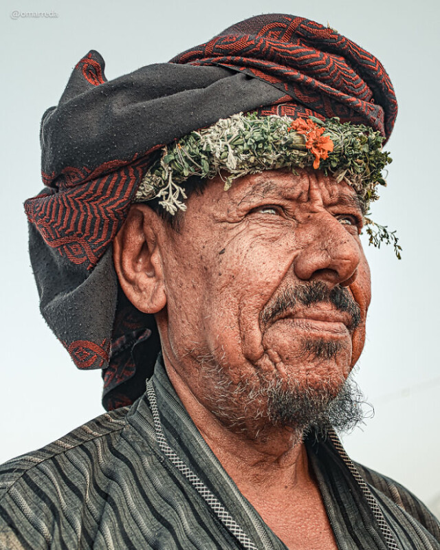 Цветочные мужчины Саудовской Аравии (18 фото)