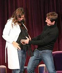 Том Круз рекламирует секс с беременными