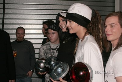 Tokio Hotel на Comet 2008 в Германии