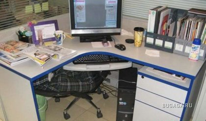 Новый способ поспать в офисе