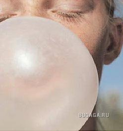 пузыри из жвачки
