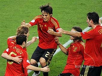 Сборная Испании - чемпион Европы по футболу
