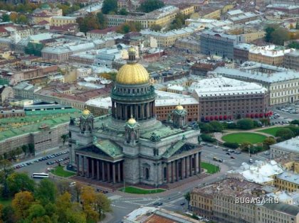 Санкт-Петербург с высоты птичьего полета (15 фото)