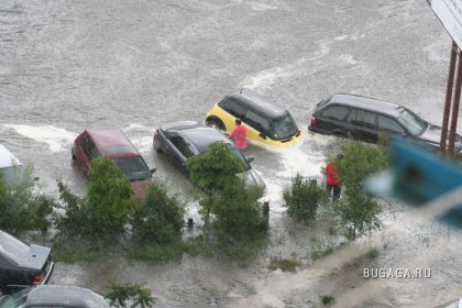Потоп в городе Кишиневе. 14.06.2008