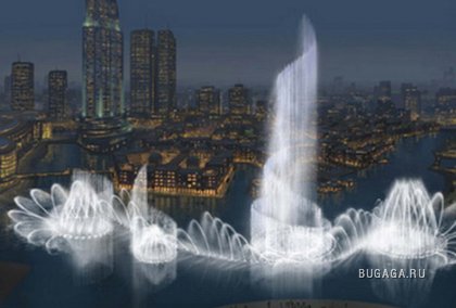 Дубайские фонтаны