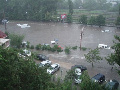Потоп в г. Кишиневе 31.07.2008